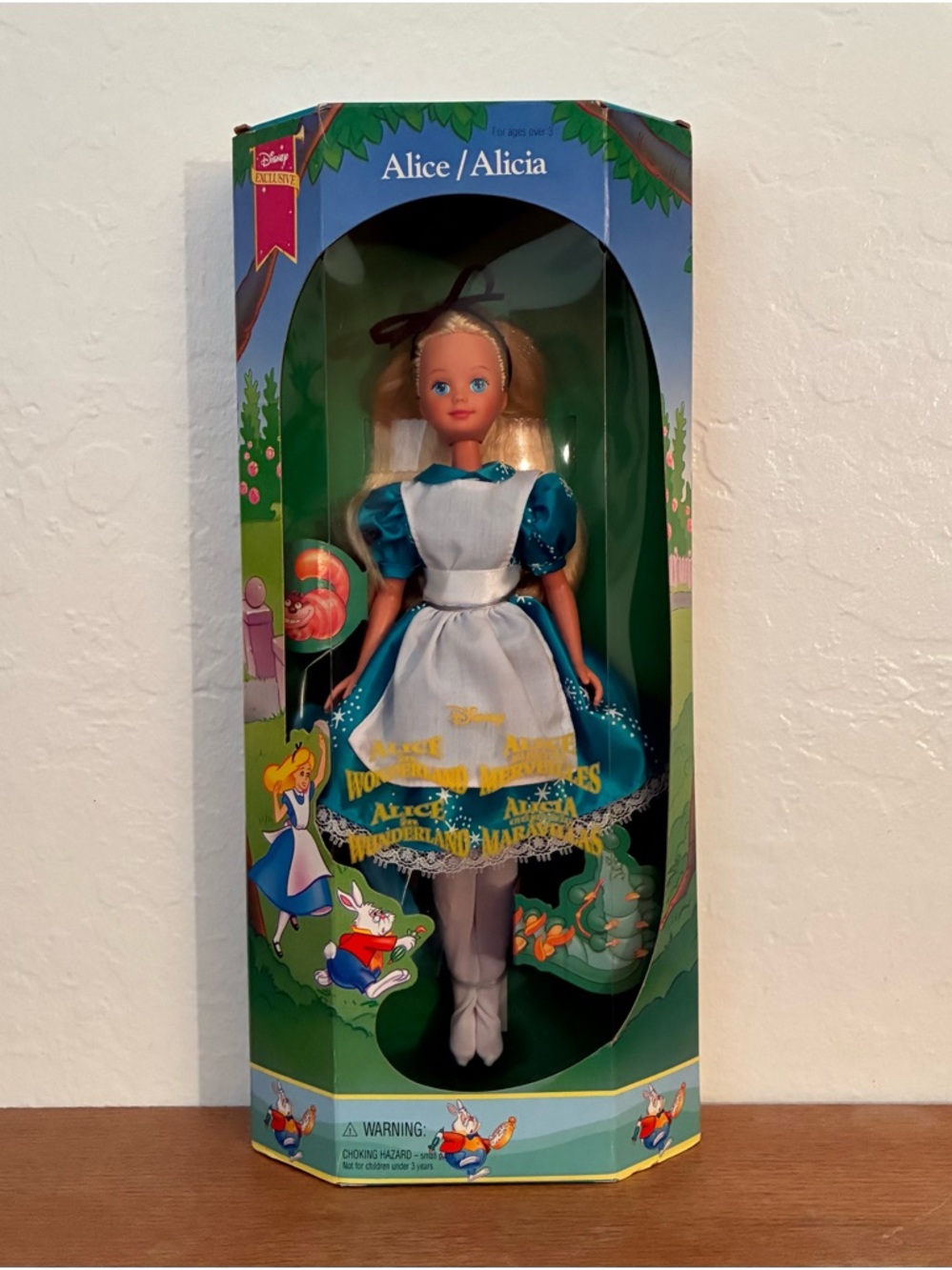 1994 Disney Alice In Wonderland Doll NRFB